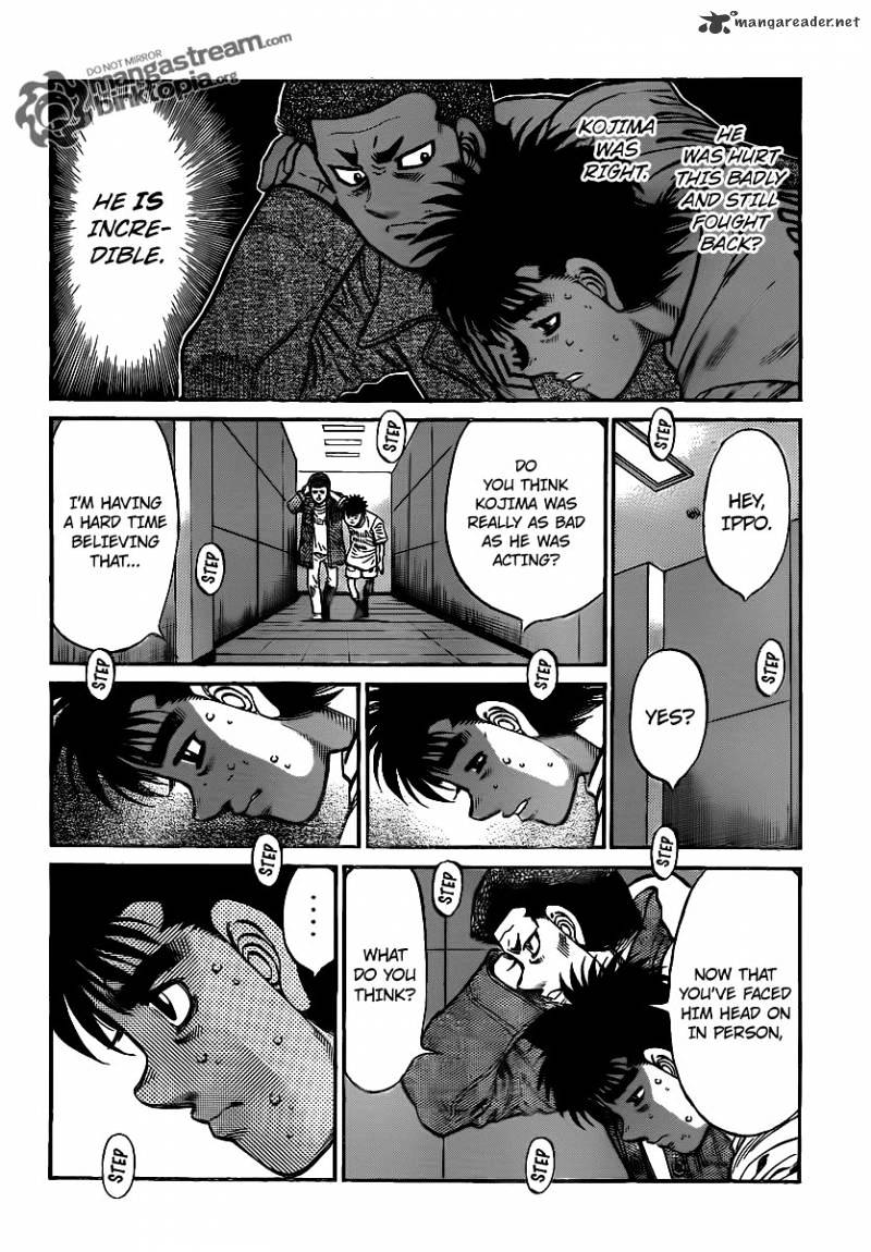Hajime no Ippo: Fighting Spirit, Chapter 941 image 12